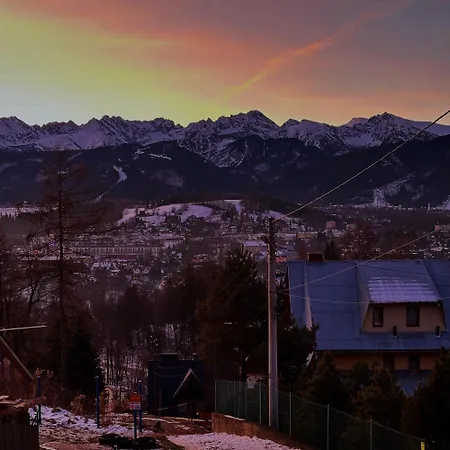Studio-zlota Jaskinia Z Widokiem Na Tatry I Tarasem Appartement