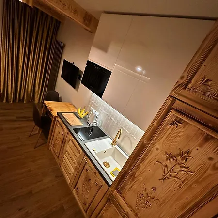 Studio-złota Jaskinia Z Widokiem Na Tatry I Tarasem Apartament Zakopane